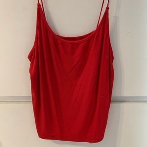 American Eagle Red Crop Top